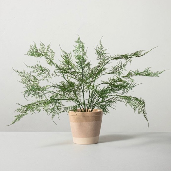 Hearth & Hand Other - Hearth and Hand with Magnolia Faux Fern Potted Plant 18.5” x 22”